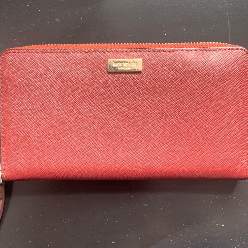 Burgundy Kate spade wallet